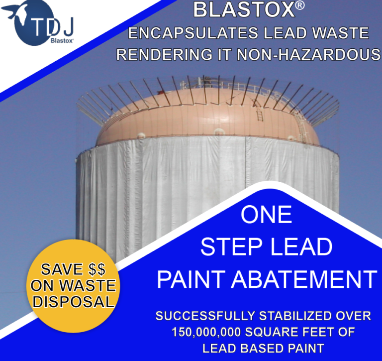 Lead Paint Abatement in One Step With Blastox® TDJ Group
