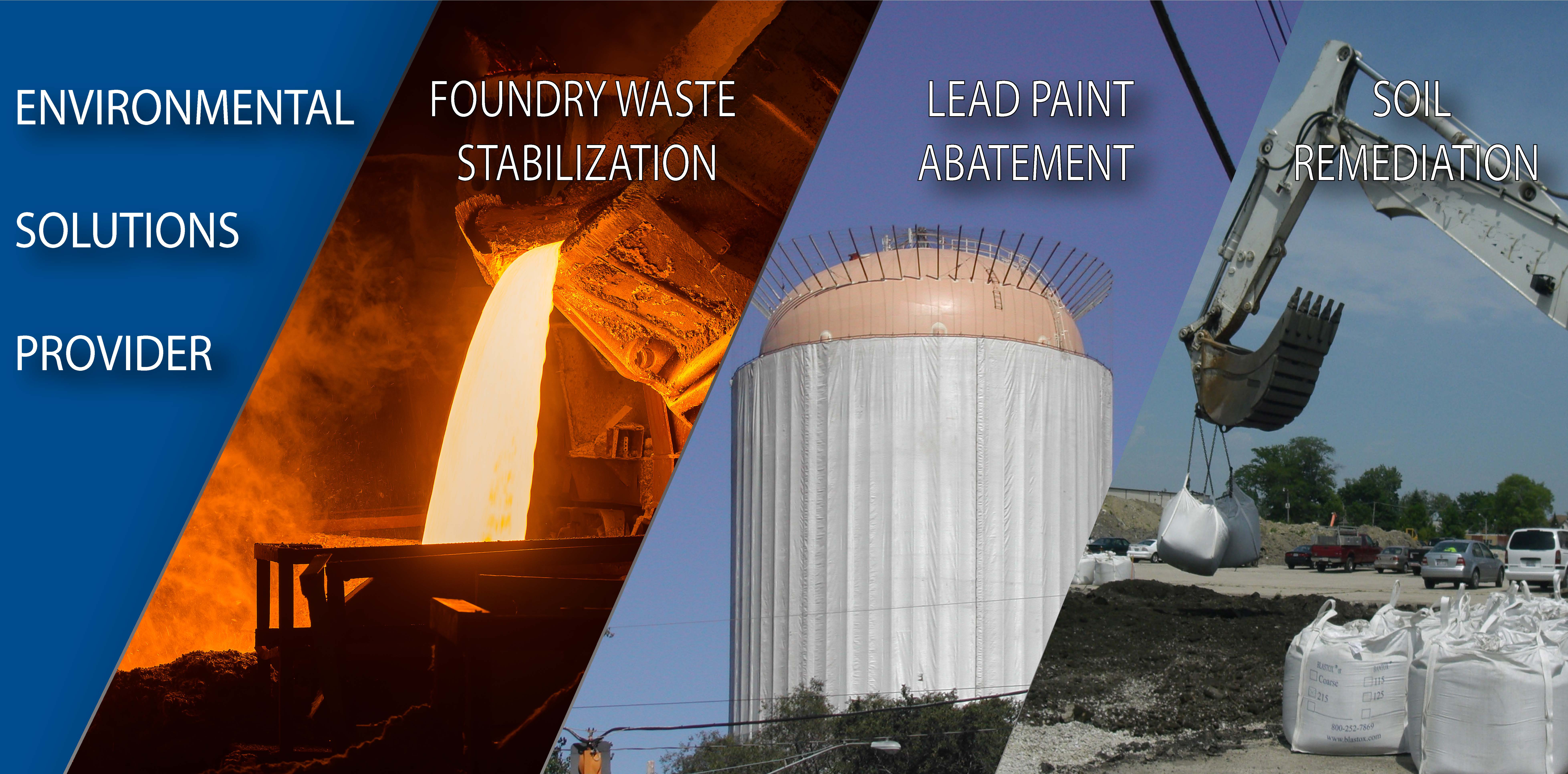 Heavy metal waste treatment and environmental remediation project